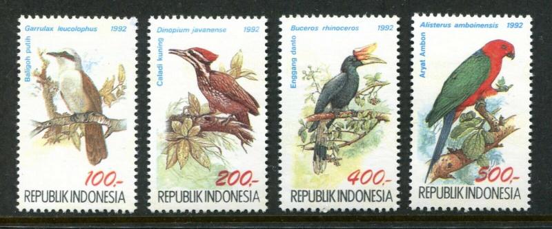 Indonesia 36-39, MNH, 1968 Birds,  x31789
