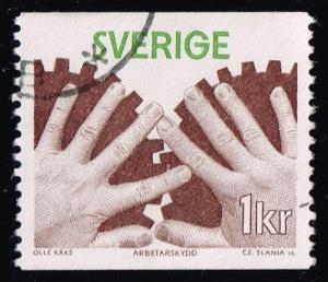 Sweden #1184 Industrial Safety; Used (0.25)