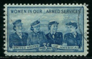 1013 US 3c Service Women, used