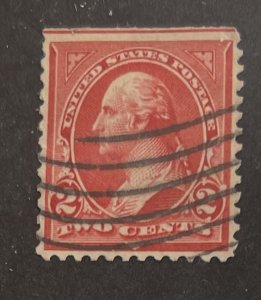 US 1894 2c Washington Type III #252 USED