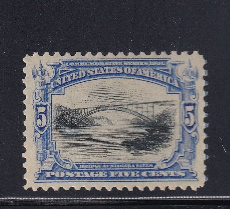 297 VF+ original gum mint never hinged with nice color cv $ 180 ! see pic ! 