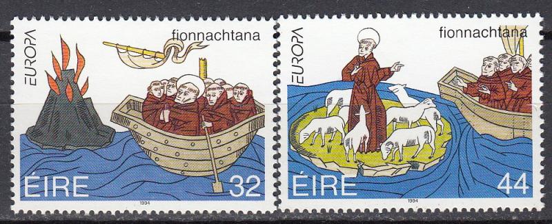 Ireland - 1994  Voyages of St.Brendan  Sc# 923/924 - MNH - (323)