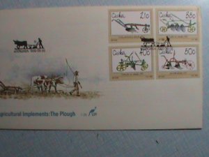 SOUTH AFRICA-CISKEI-FDC 1990 SC#920  AGRICULTURAL  IMPLEMENTS:  PLOUGH :MNH