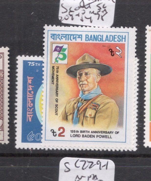 Bangladesh Scouts SC 209-10 MNH (6dii)