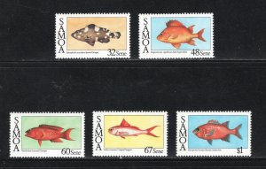 Samoa, Scott #680-4  VF, Mint (NH), Post Office Fresh, CV $5.60  ... 5480173