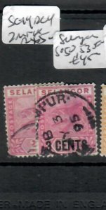 MALAYA SELANGOR TIGER  SG50, 53   VFU   PPP0626H