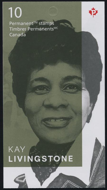 Canada 3085a Booklet MNH Kay Livinstone, Black History Month