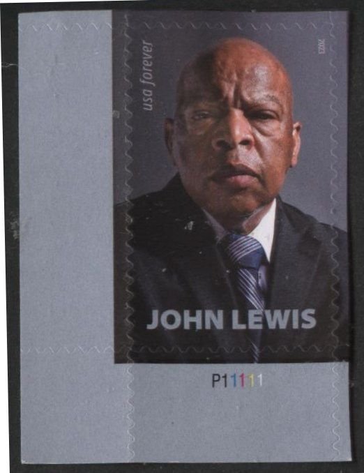 US new issue (mnh) (66¢) John Lewis (2023)