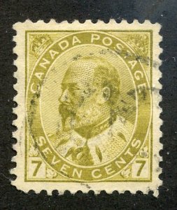 Canada, Scott #92, Used