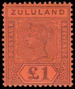 Zululand Scott 23 Gibbons 28 Mint Stamp