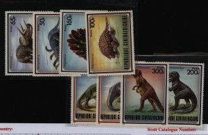 Central African Republic #872-879  Single (Complete Set)