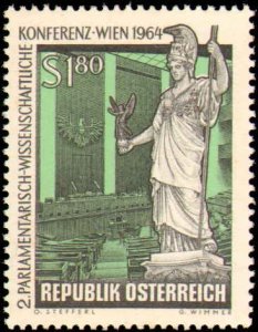 Austria #726, Complete Set, 1964, Never Hinged