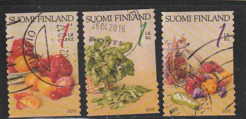 Finland  Scott#  1499-1501  Used