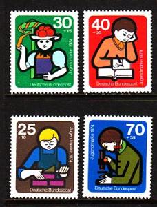 Germany Children B508-11 MNH VF