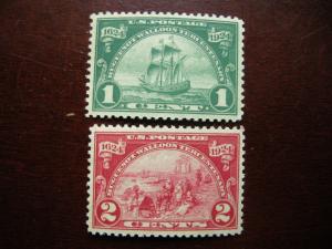 Scott 614 and 615 NH