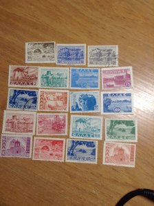 Greece  #  437-454  Used/MH
