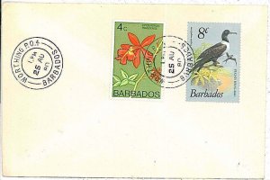 28668 - BARBADOS - POSTAL HISTORY - COVER from WOTHING -  1980 Birds ORCHIDS
