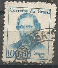 BRAZIL, 1965, used 100cr, Antonio Goncalves, Scott 990