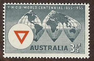 Australia Sc 283 MNH ( 1955 ) YMCA