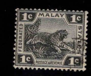 Federated Malay States Scott 50 Used