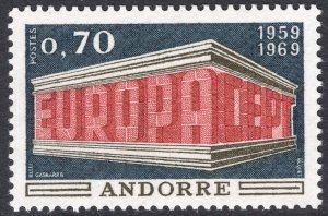 ANDORRA-FRENCH SCOTT 189