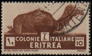 Eritrea 160 - Used - 10c Camel (1934) (cv $0.55) +