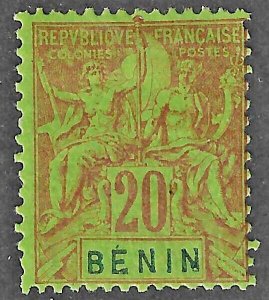 Benin (1894) - Scott #  39,  MH