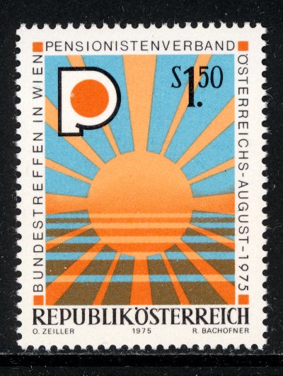 Austria 1975  Scott #1019 MNH