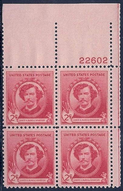 MALACK 885 F-VF OG NH (or better) Plate Block of 4 (..MORE.. pbs885