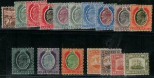 Malta 1904-1911 SC 28-45 Mint SCV $383.00 Set