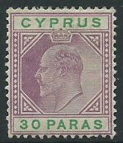 Cyprus SG 63 Mint Hinged