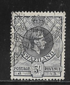 Swaziland Sc #36  5sh used Vf