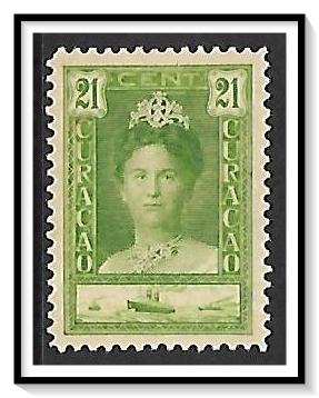 Netherlands Antilles #101 Queen Wilhelmina NG