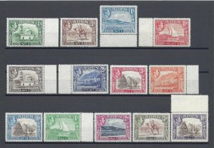 ADEN 1939/48 SG 16/27 MNH Cat £130