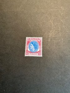 Stamps Malaya-Penang  Scott #42 never hinged