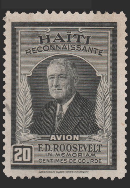 HAITI 1946 STAMP SCOTT # C33. USED. ITEM 1