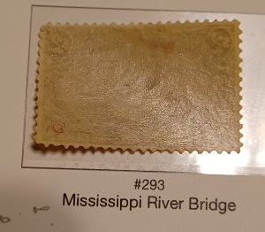 US 293 mint previously hinged