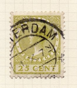 Netherlands 1924-26 Early Issue Fine Used 25c. NW-158729