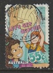 2009 Australia - Sc 3172 - used VF - 1 single - Children playing sports