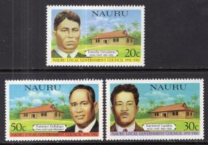 Nauru 224-226 MNH VF