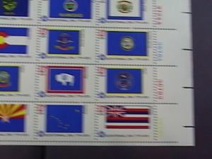 U.S.# 1633-1682(1682a)-MINT/NEVER HINGED-- PANE OF 50--BICENT.-STATE FLAGS--1976