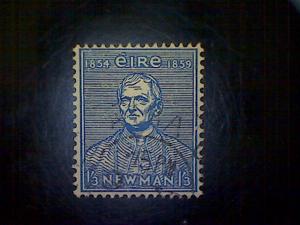 Ireland (Éire), Scott #154, used(o), 1954, Cardinal Newman, 1/3, blue