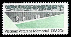 PCBstamps   US #2109 20c Vietnam Memorial, MNH, (26)