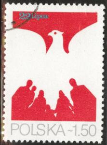 Poland Scott 2348 Used CTO favor canceled stamp 1979