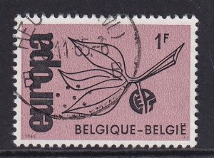 Belgium  #636 used 1965   Europa  1fr