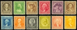 704-15, Mint NH Set of 12 Stamps In F-VF Condition (Stock Photo) - Stuart Katz