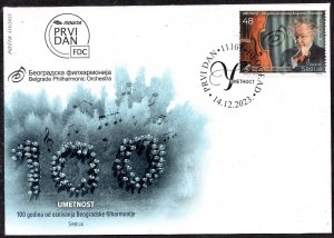 2096 - Serbia 2023 - Art - Belgrade Philharmonic Orchestar - Musics - FDC