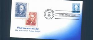 #3139a Postage Stamp Centenary- Tom Foust Air Brushed Han...