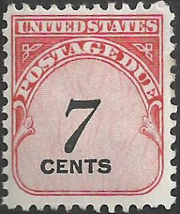 # J95 MINT NEVER HINGED