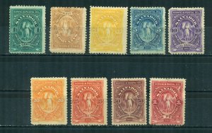 El Salvador 1890 #38 - 46 MH & MNG SCV (2024) = $11.75